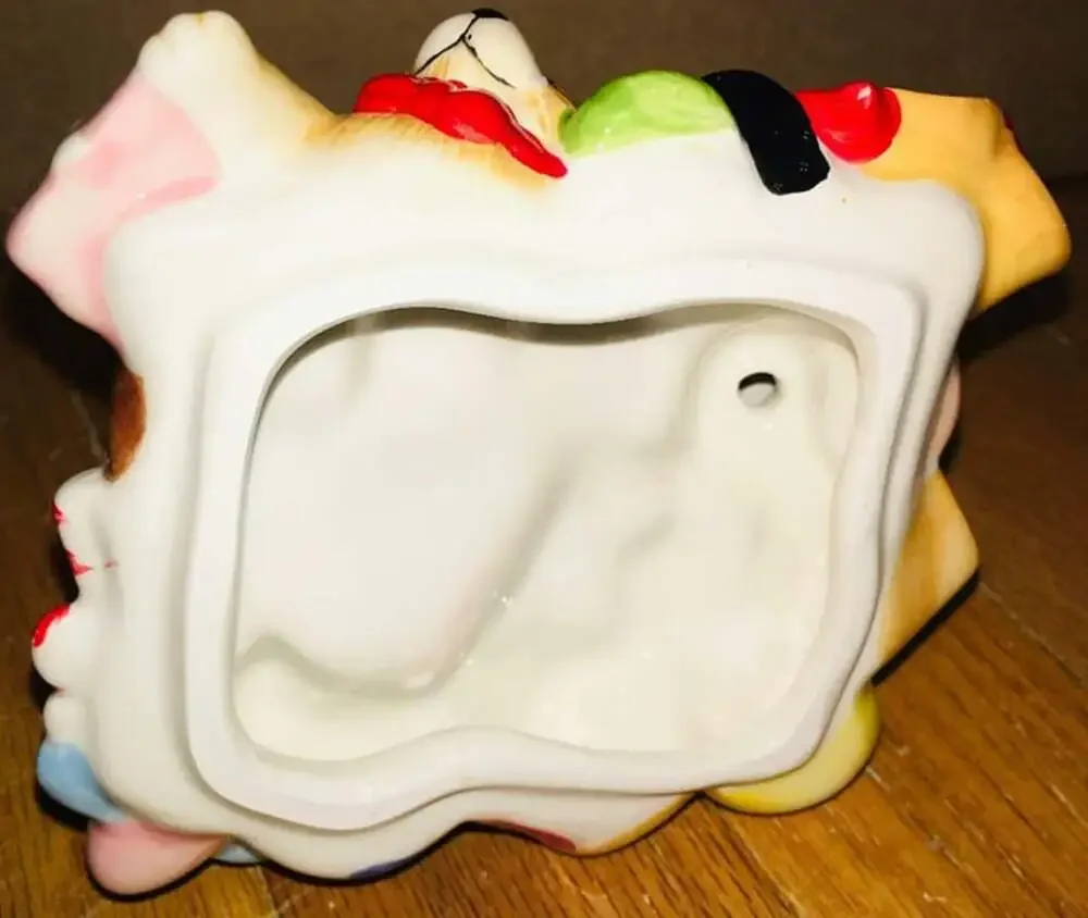 NEW Christmas Mice w/Toys Ceramic Container 8